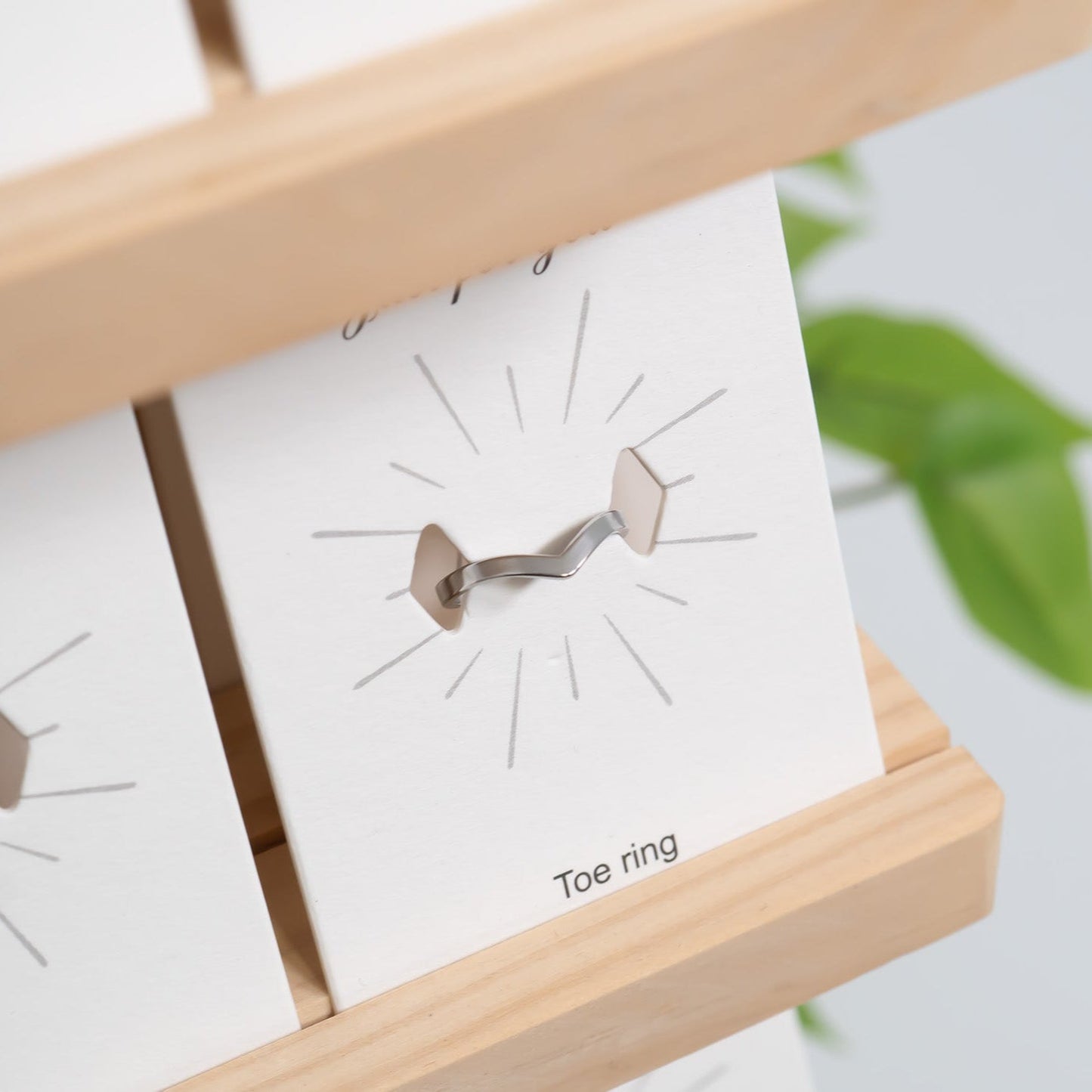 Toe Ring Display / BND0081
