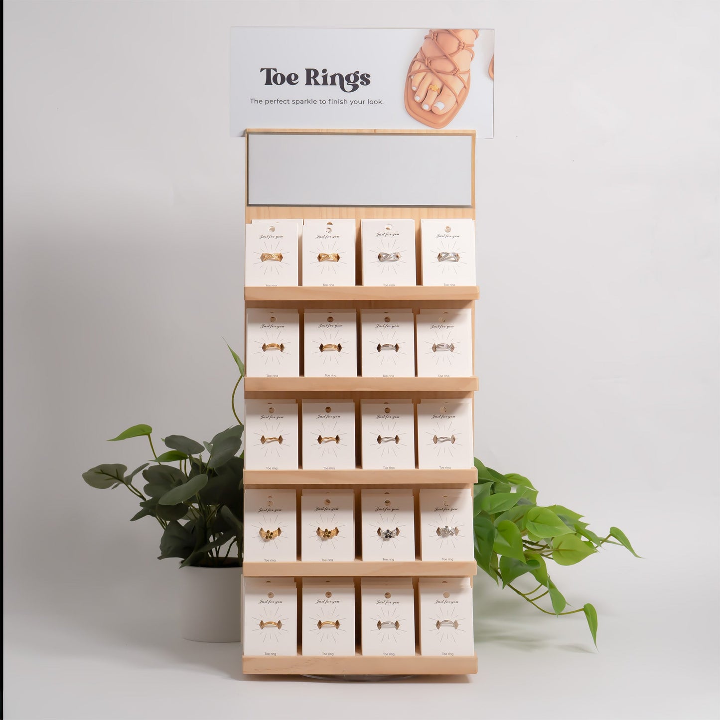 Toe Ring Display / BND0081