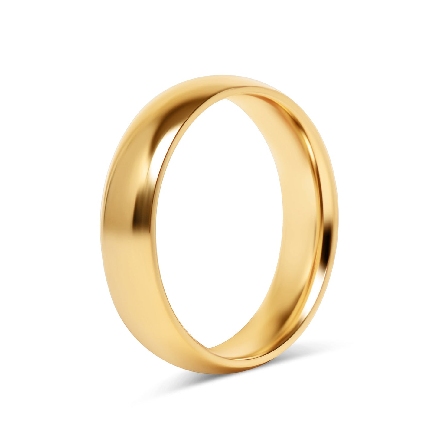 18K Gold PVD Stainless Steel Blank Ring / CFR0264