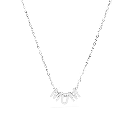 18K Gold PVD Stainless Steel Mom Necklace / CHN0089