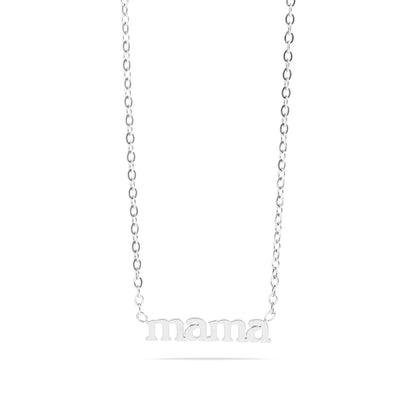 18K Gold PVD Stainless Steel Mama Necklace / CHN0090