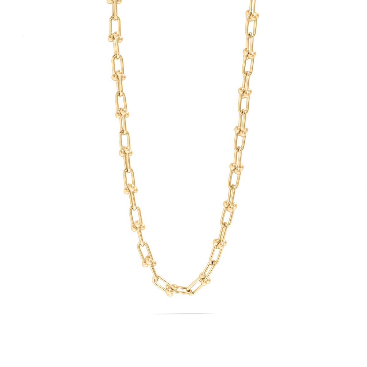 18K Gold PVD Stainless Steel Hardware Necklace / CHN0091