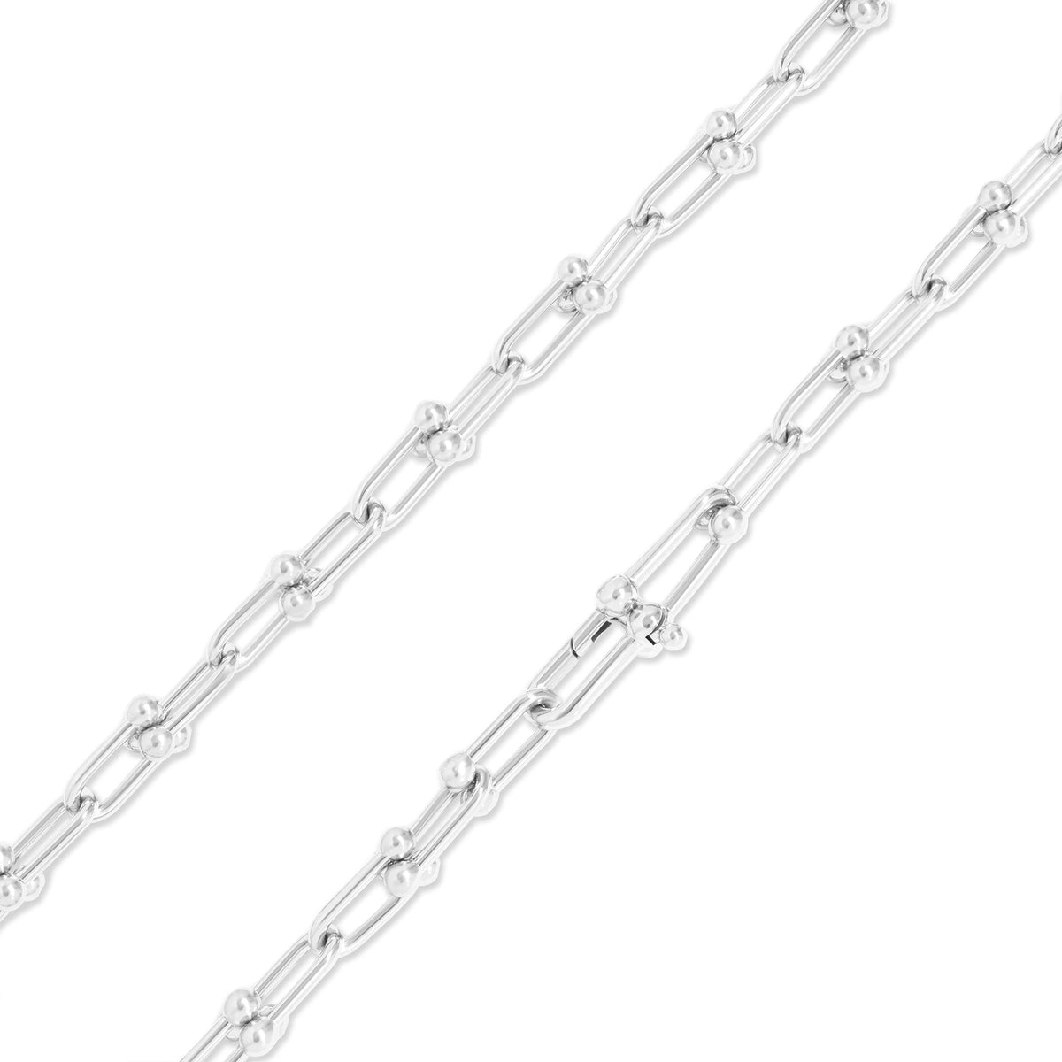 18K Gold PVD Stainless Steel Hardware Necklace / CHN0091