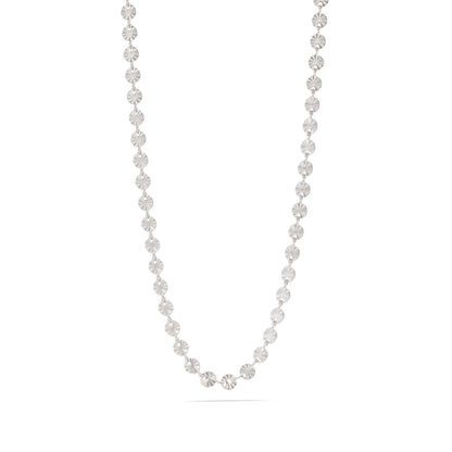 18K Gold PVD Stainless Steel Sunburst Chain Necklace / CHN0099