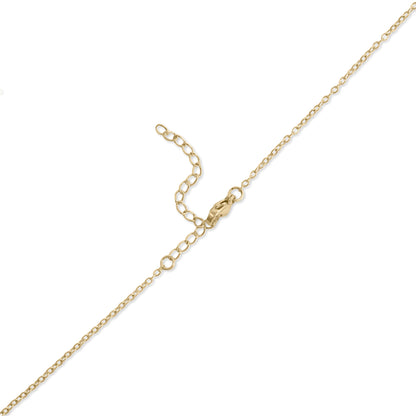 18K Gold PVD Stainless Steel Hope Necklace / CHN0112