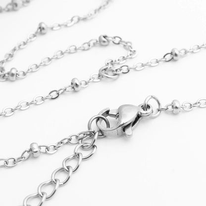 18K Gold PVD Stainless Steel Satellite Hand Chain / CHN0126