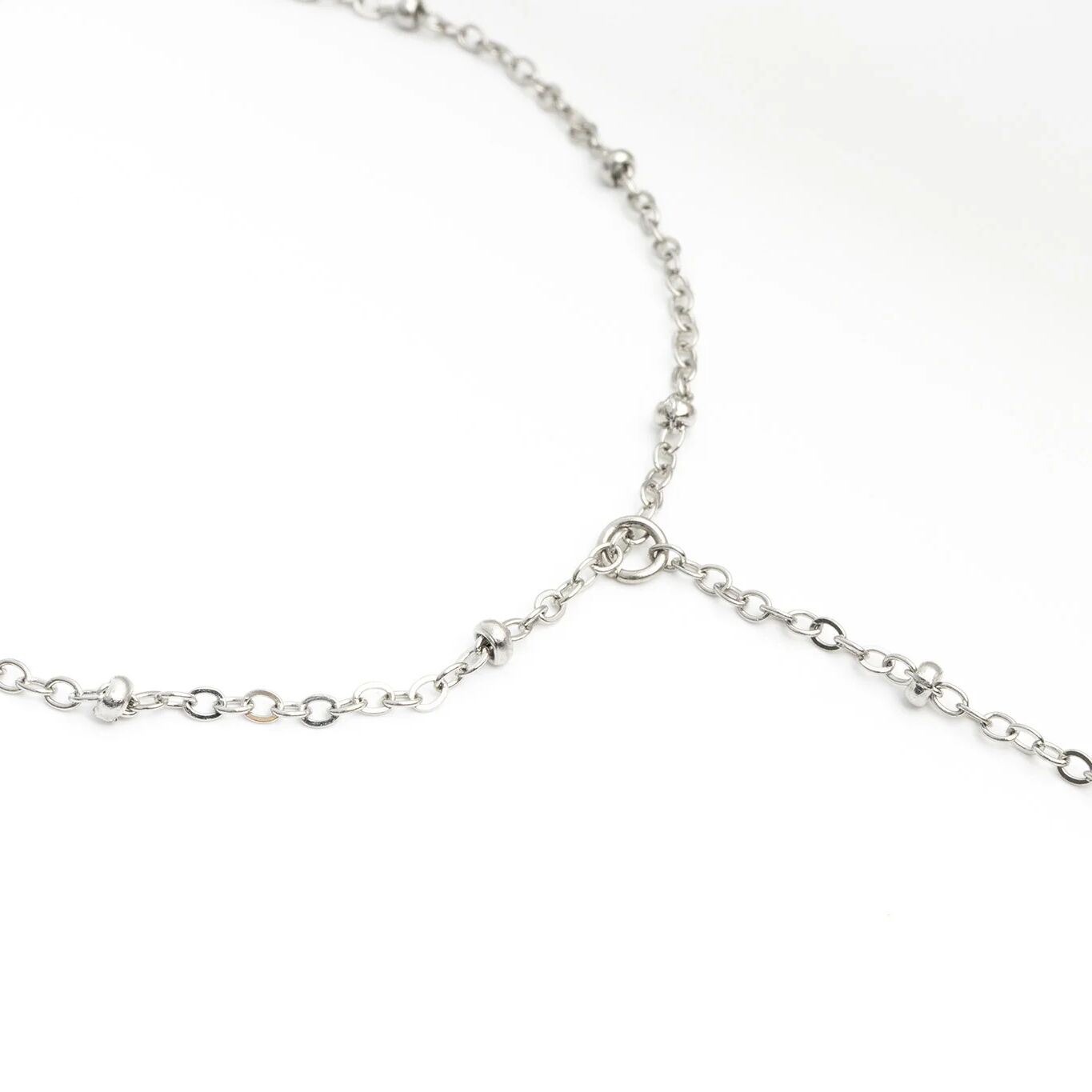 18K Gold PVD Stainless Steel Satellite Hand Chain / CHN0126