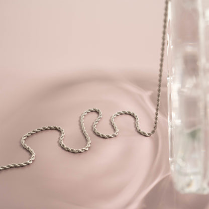 Stainless Steel Rope Chain Necklace / CHN9700