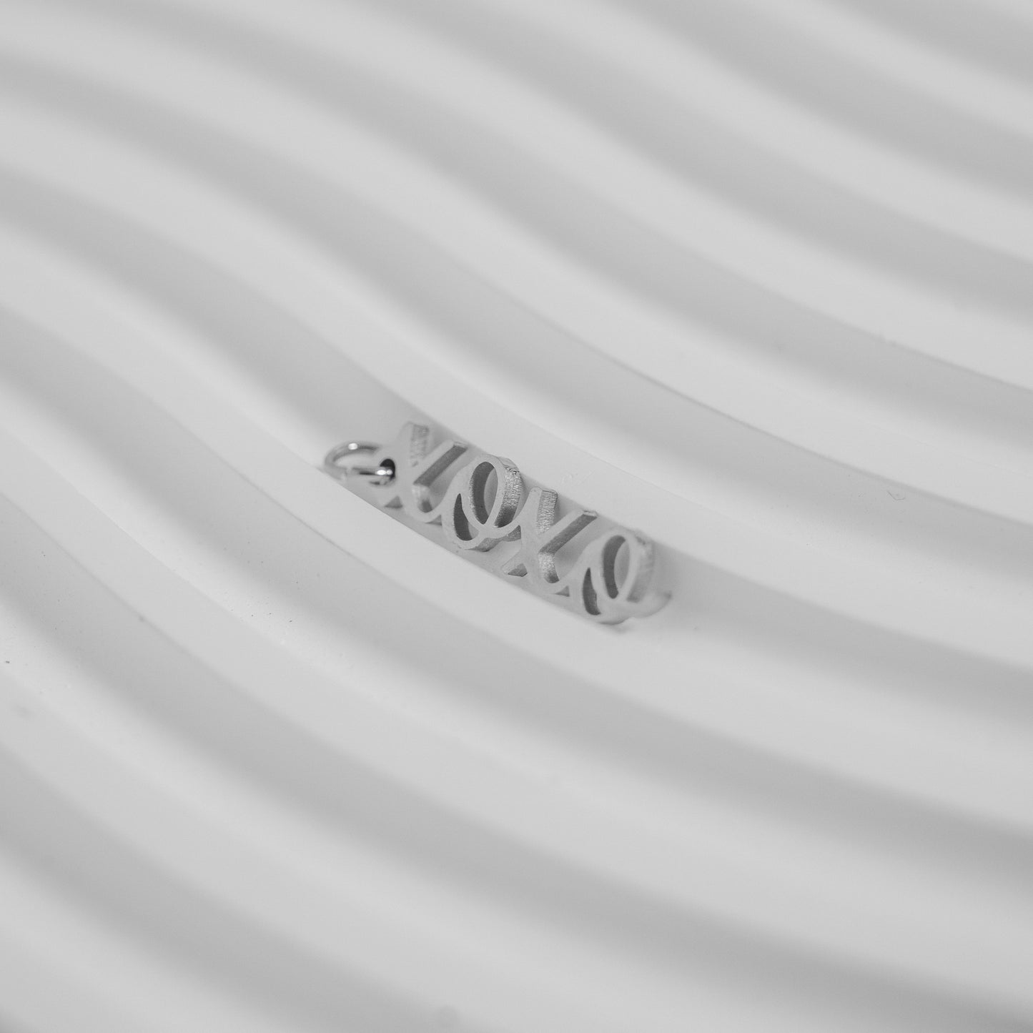 18K Gold PVD Stainless Steel XOXO Charm / PDL0323