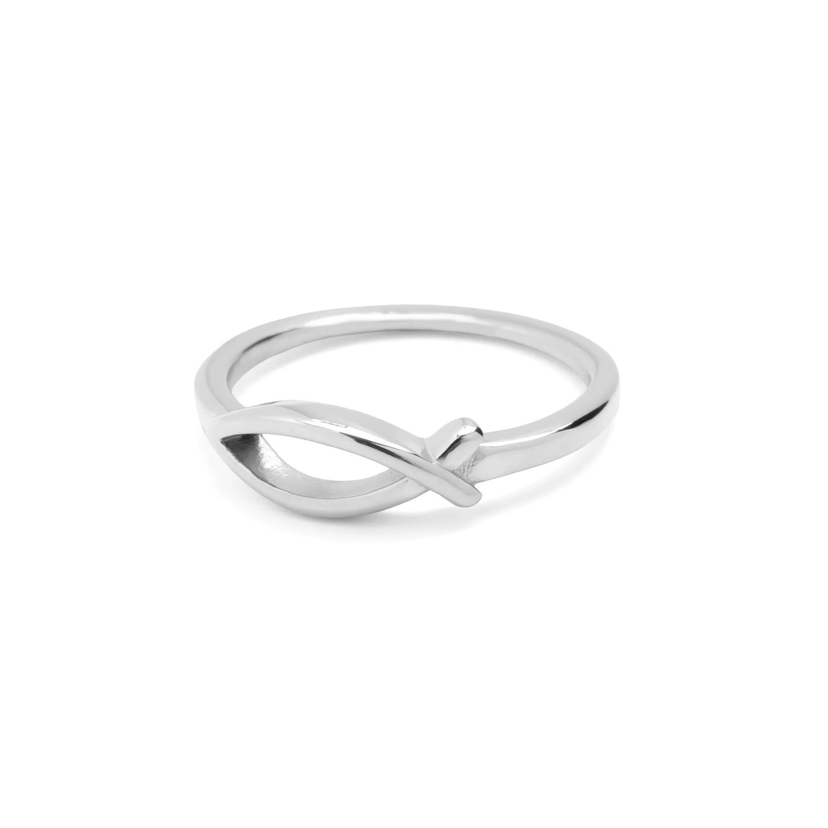 18K Gold PVD Stainless Steel Fish Stacking Ring / KSS0028