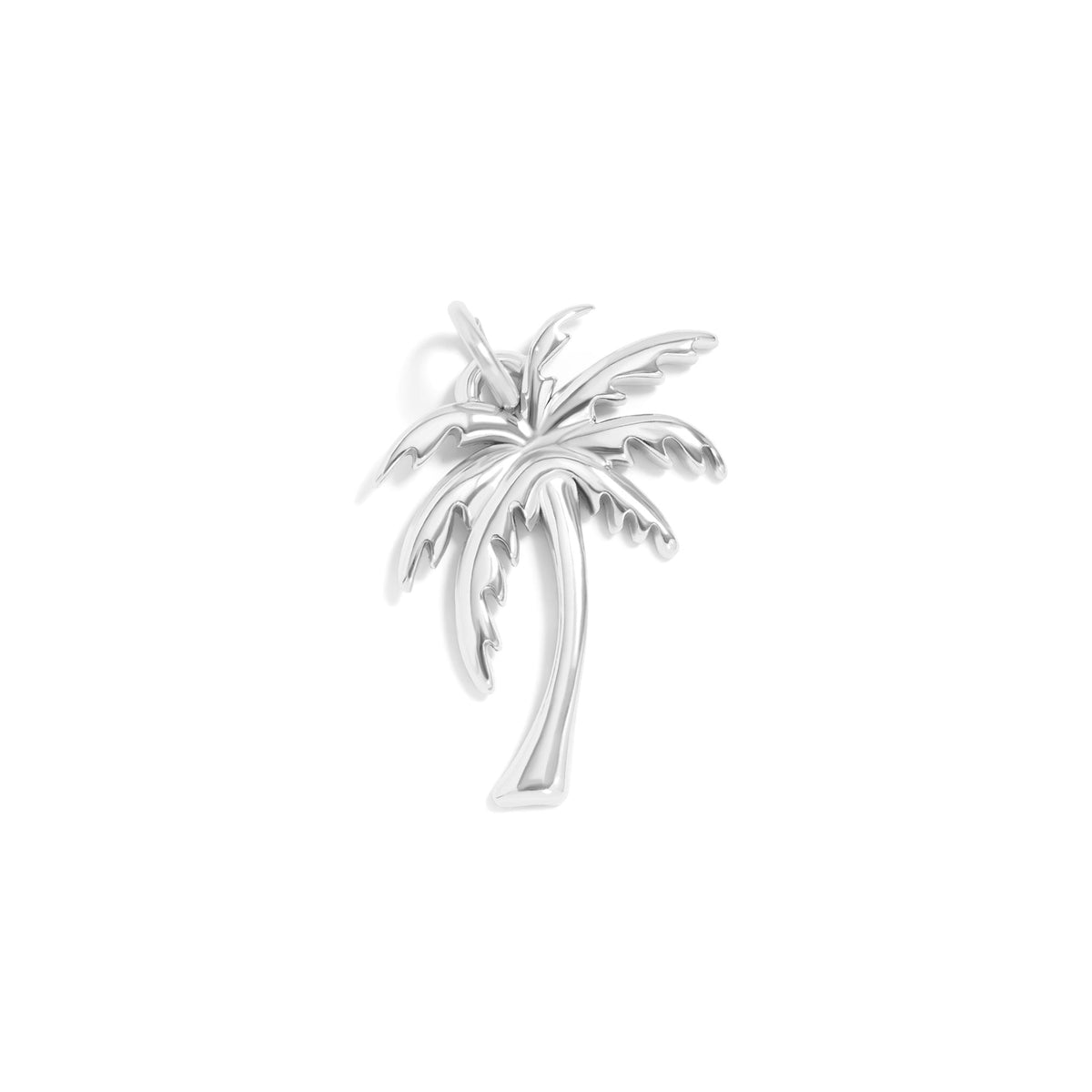 18K Gold PVD Stainless Steel Palm Tree Charm / PDL0271