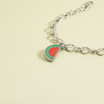 18K Gold Stainless Steel Watermelon Charm / PDL0338