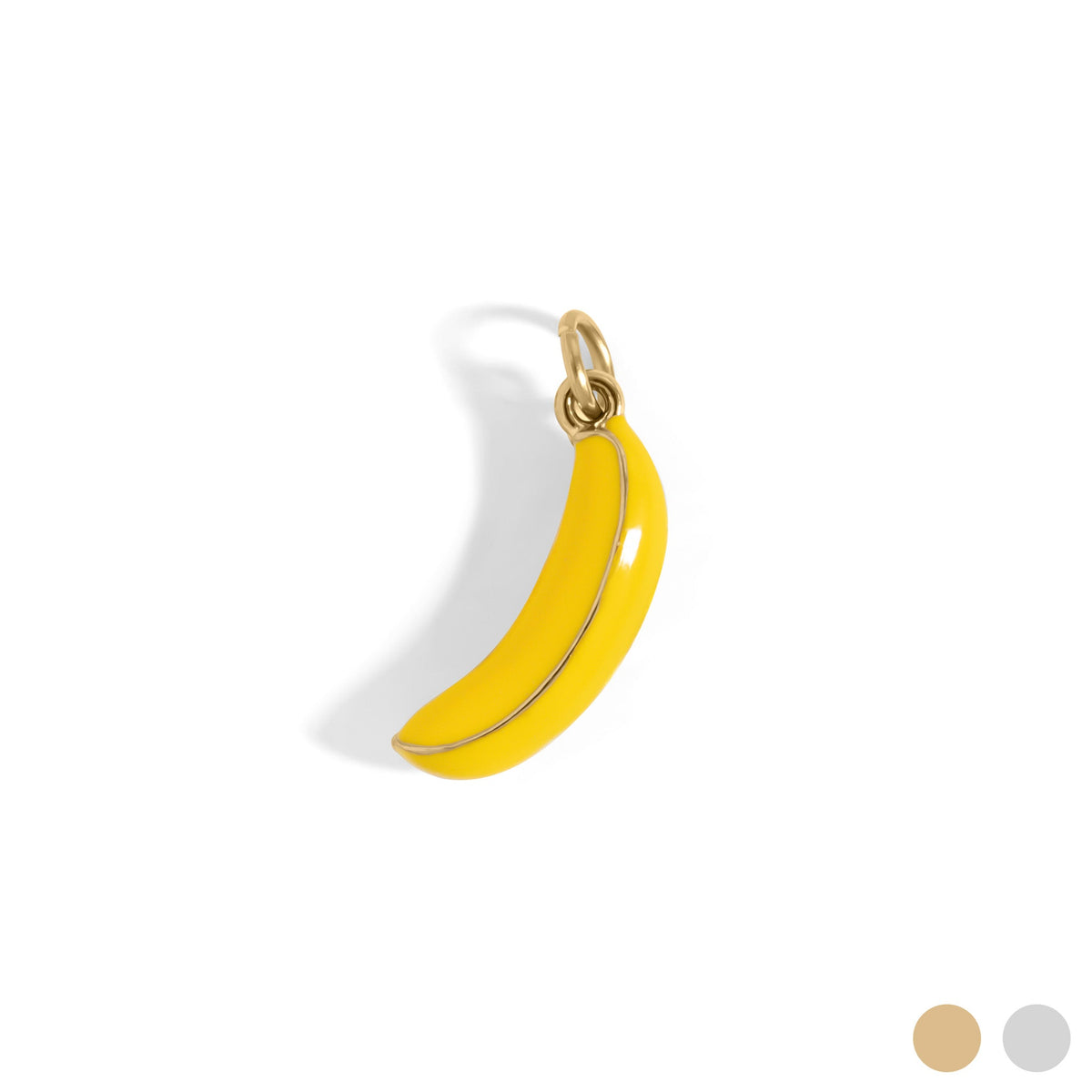18K Gold Stainless Steel Banana Charm / PDL0339
