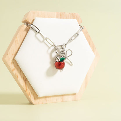 18K Gold Stainless Steel Apple Charm / PDL0341