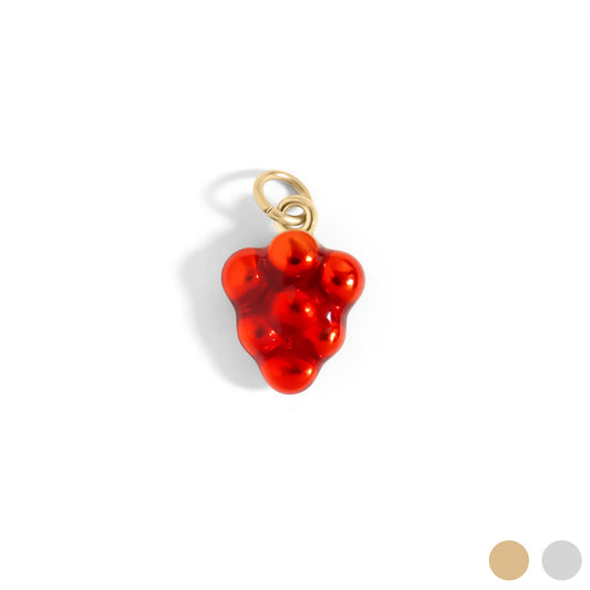 18K Gold Stainless Steel Raspberry Charm / PDL0342