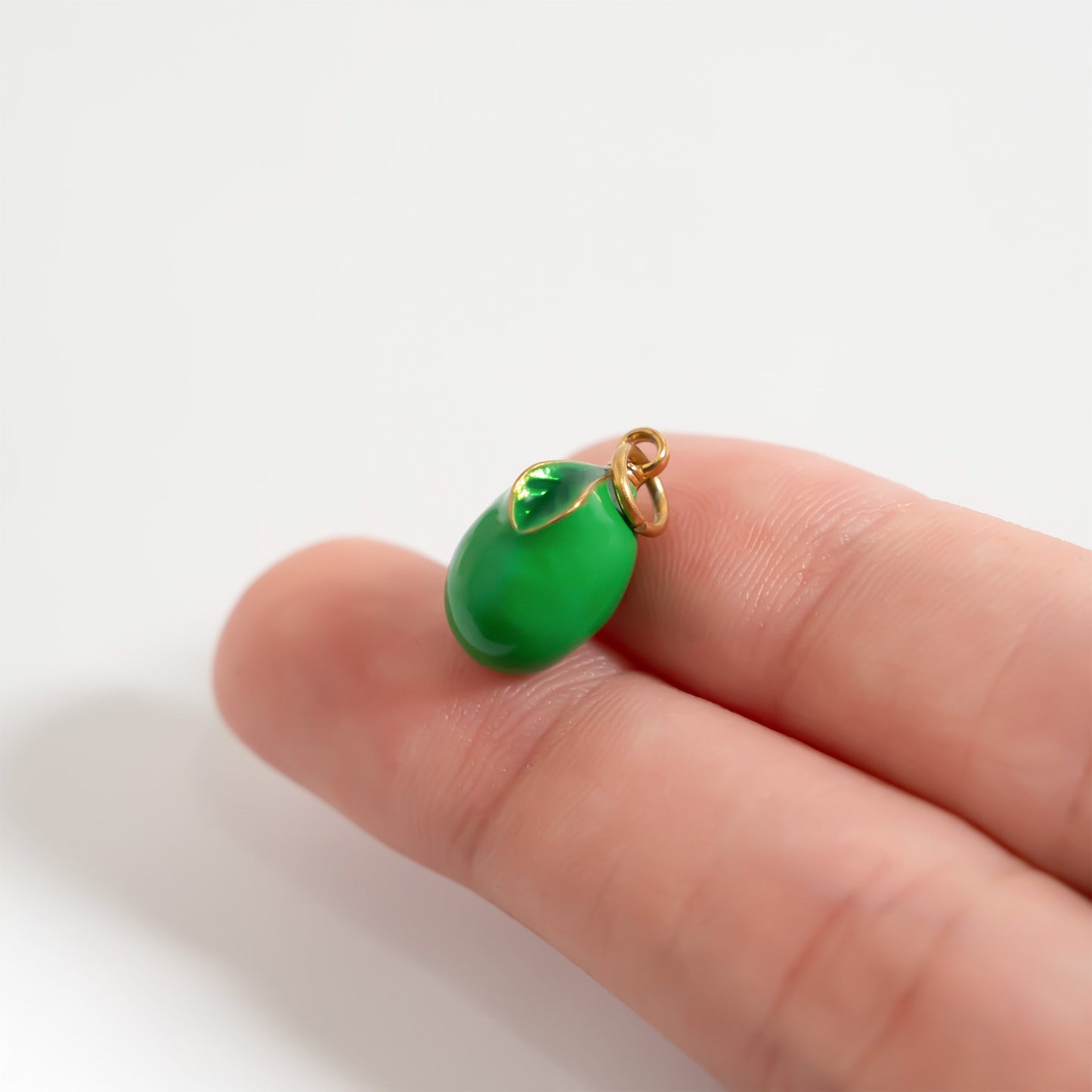 18K Gold Stainless Steel Lime Charm / PDL0343