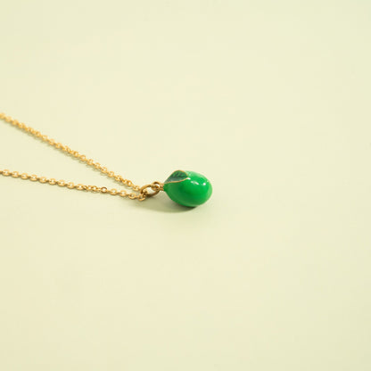 18K Gold Stainless Steel Lime Charm / PDL0343