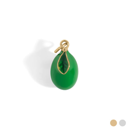 18K Gold Stainless Steel Lime Charm / PDL0343