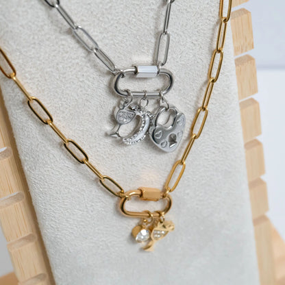18K Gold PVD Stainless Steel Margarita Charm / PDL0351