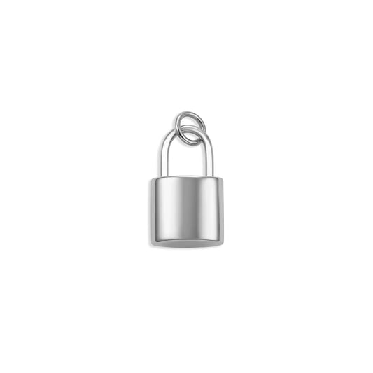 18K Gold PVD Stainless Steel Lock Charm / PDL0412