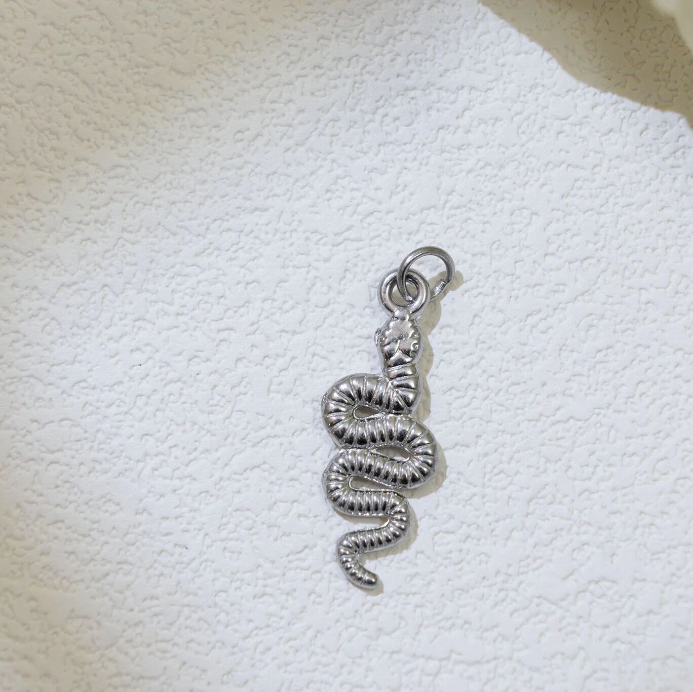 18K Gold PVD Stainless Steel Snake Charm / PDL0415