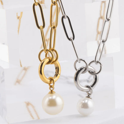 Glass Pearl Charms / SBB0340