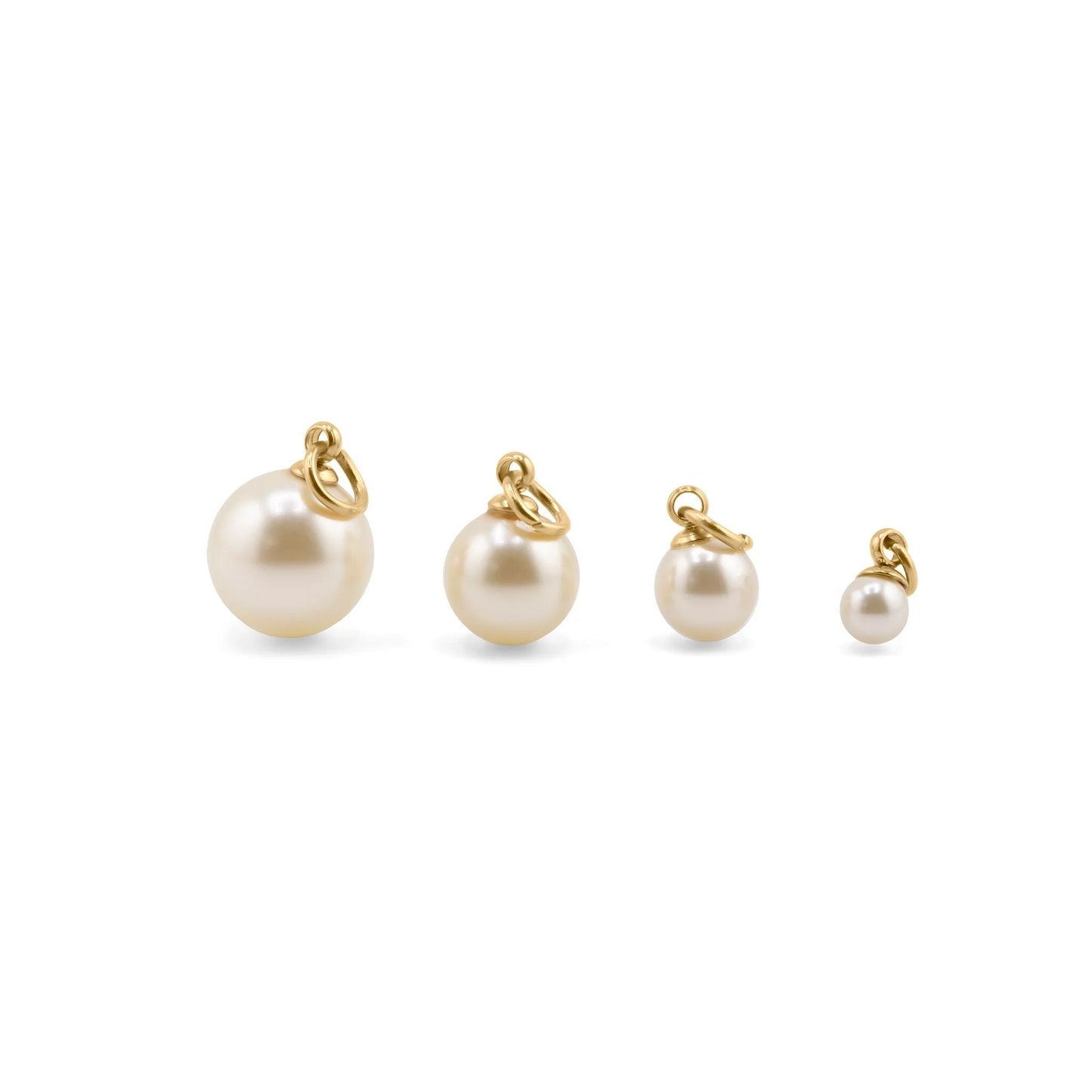 Glass Pearl Charms / SBB0340