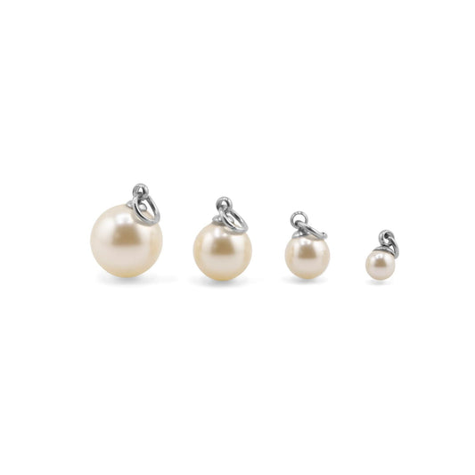 Glass Pearl Charms / SBB0340