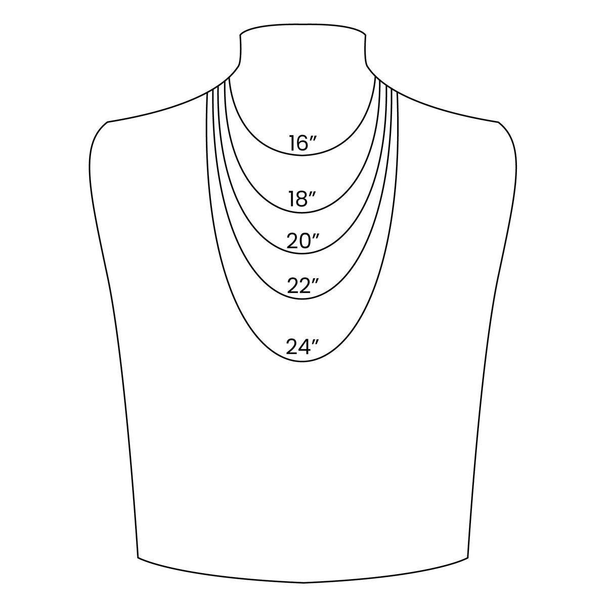 18K Gold PVD Stainless Steel PVD Coated Loop/Cable Chain Necklace / CHN3011