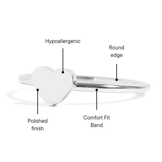 Stainless Steel Symbol Stacking Rings / ZRJ9022