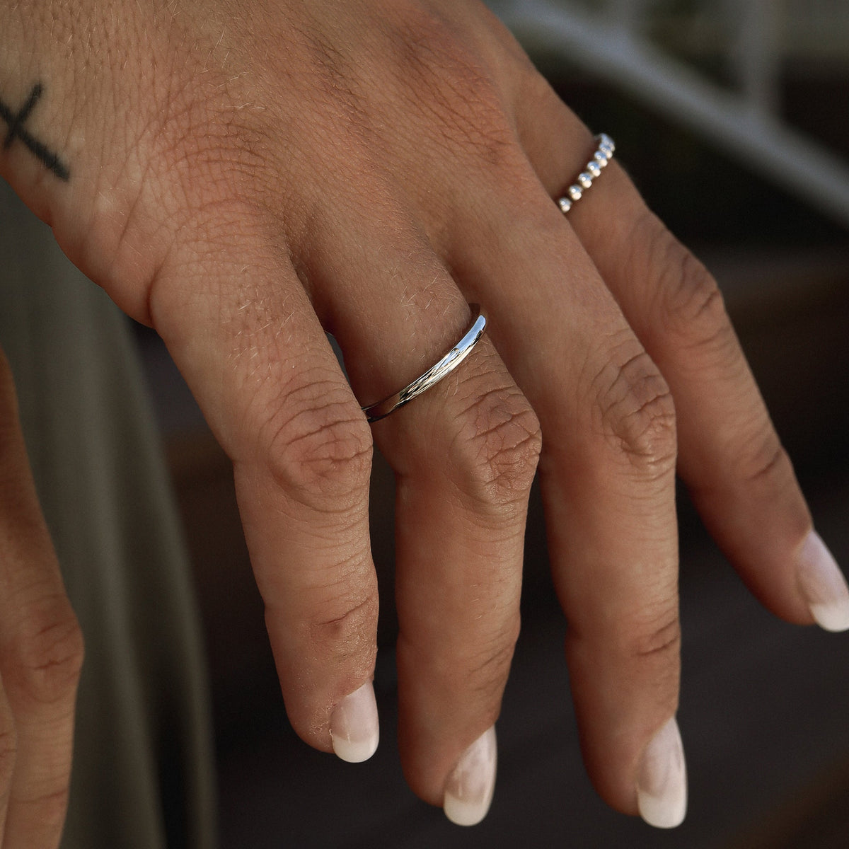 Highly Polished Rounded Stainless Steel Blank Ring 2mm - 6mm / CFR3029