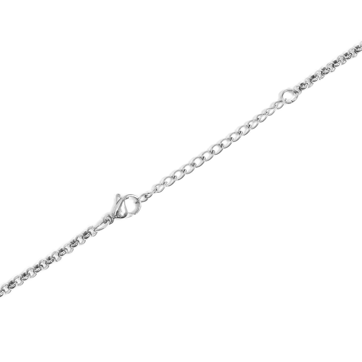 18K Gold PVD Stainless Steel Sunflower Hidden Message Necklace / CHN9973